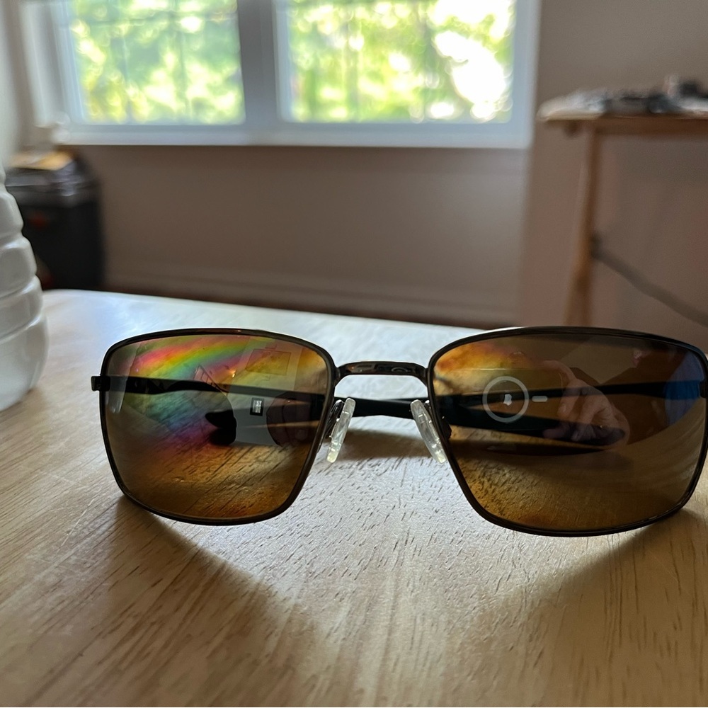 Oakley Square Wire Sunglasses. Tungsten OFFERS WELCOME